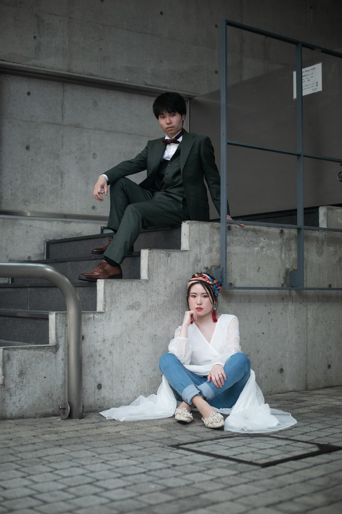 金沢でウェディングタウンフォト