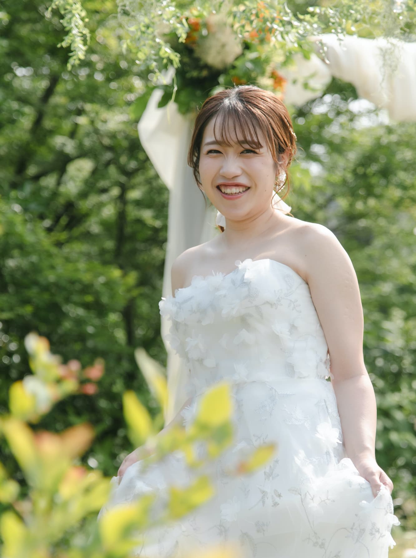 金沢から１時間で叶うガーデンウェディングパーティ
