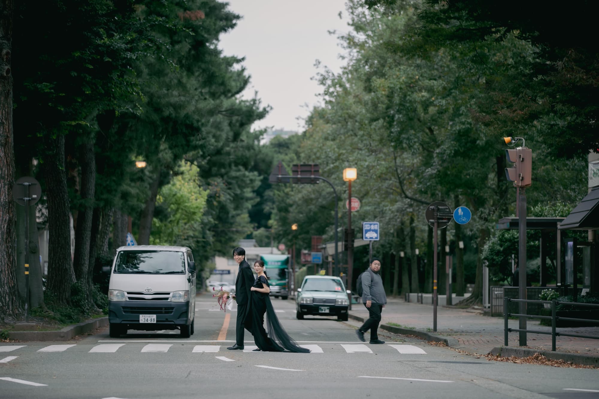 金沢でタウンフォト前撮り