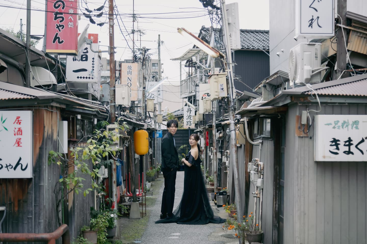 金沢でウェディングタウンフォトの前撮り