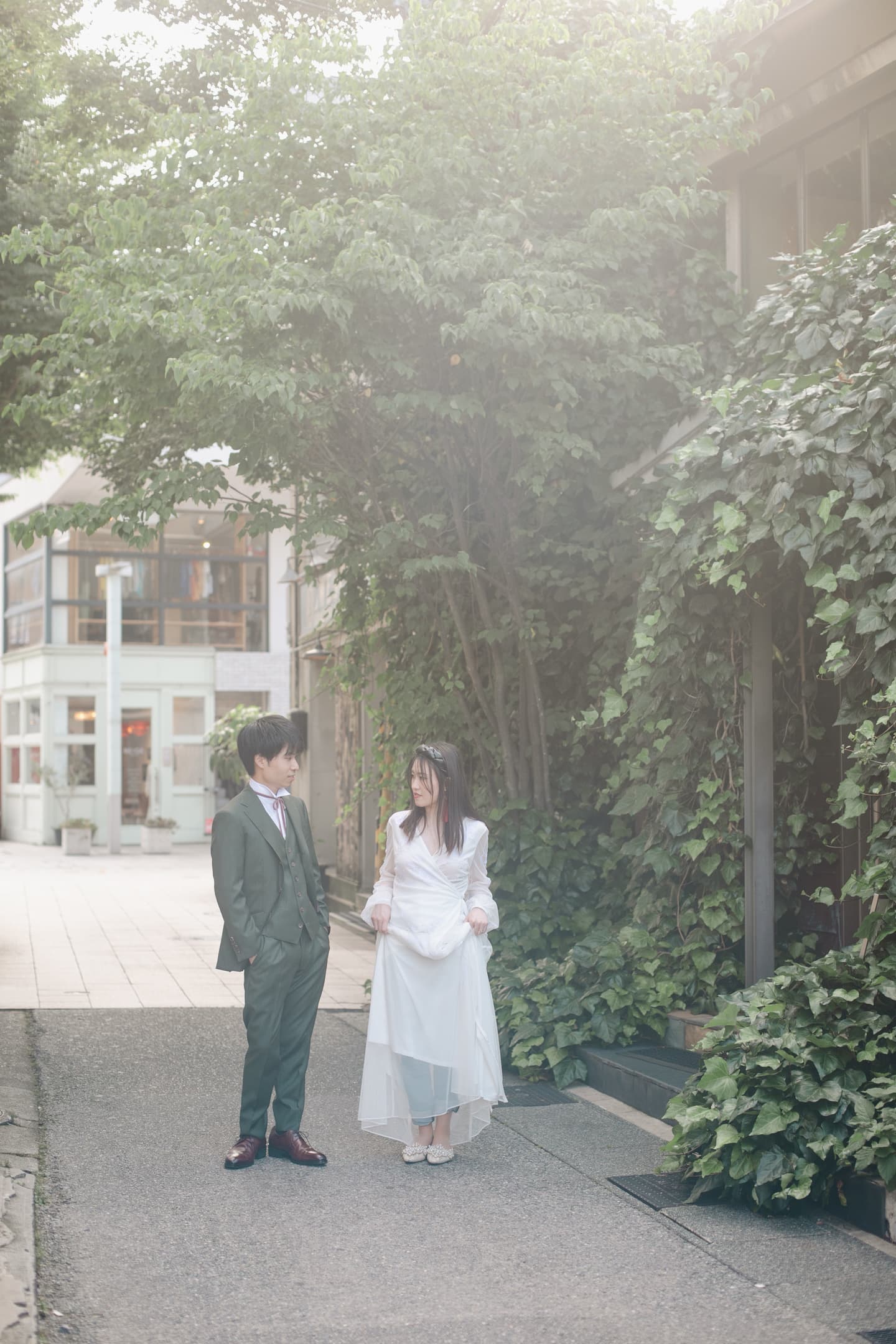 金沢でウェディングタウンフォト