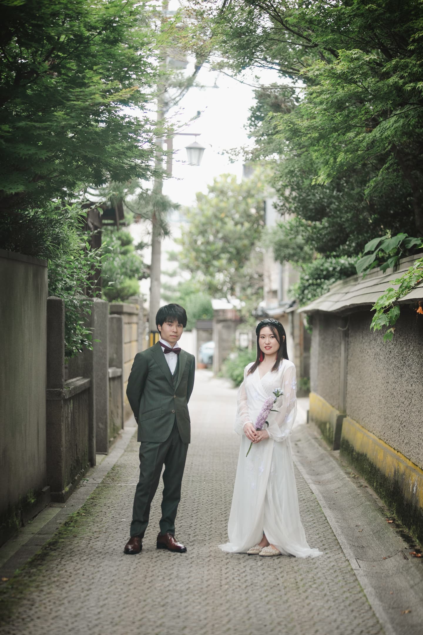 金沢でウェディングタウンフォト