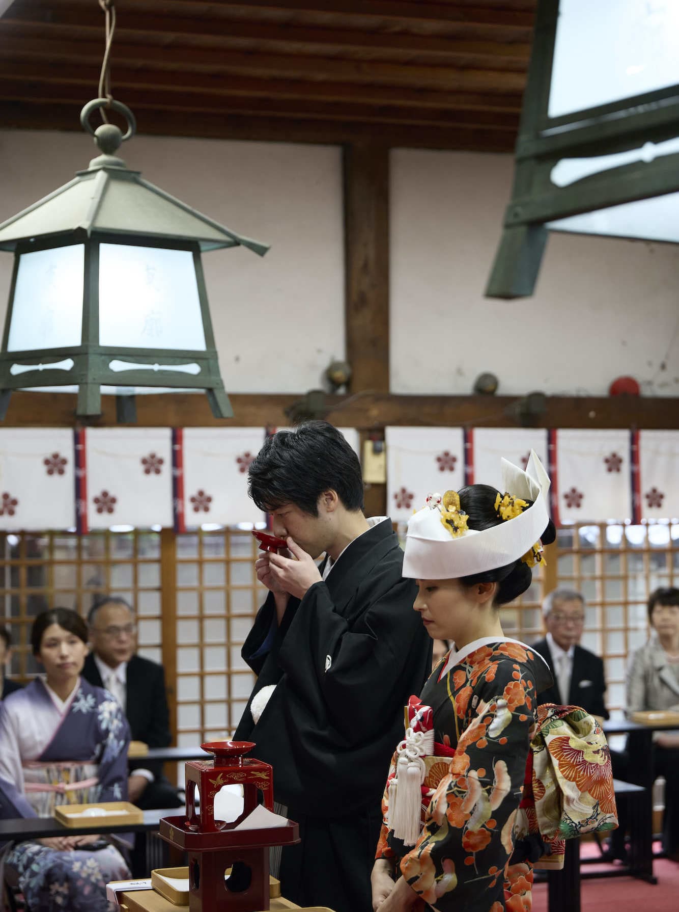 宇多須神社で和装結婚式
