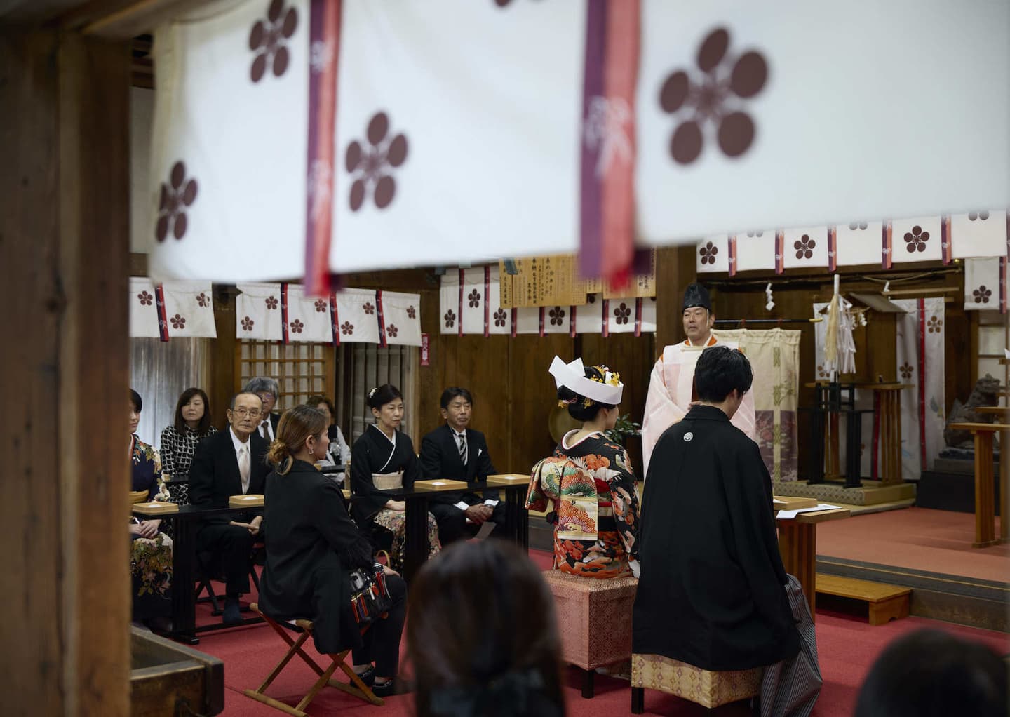 宇多須神社で和装結婚式