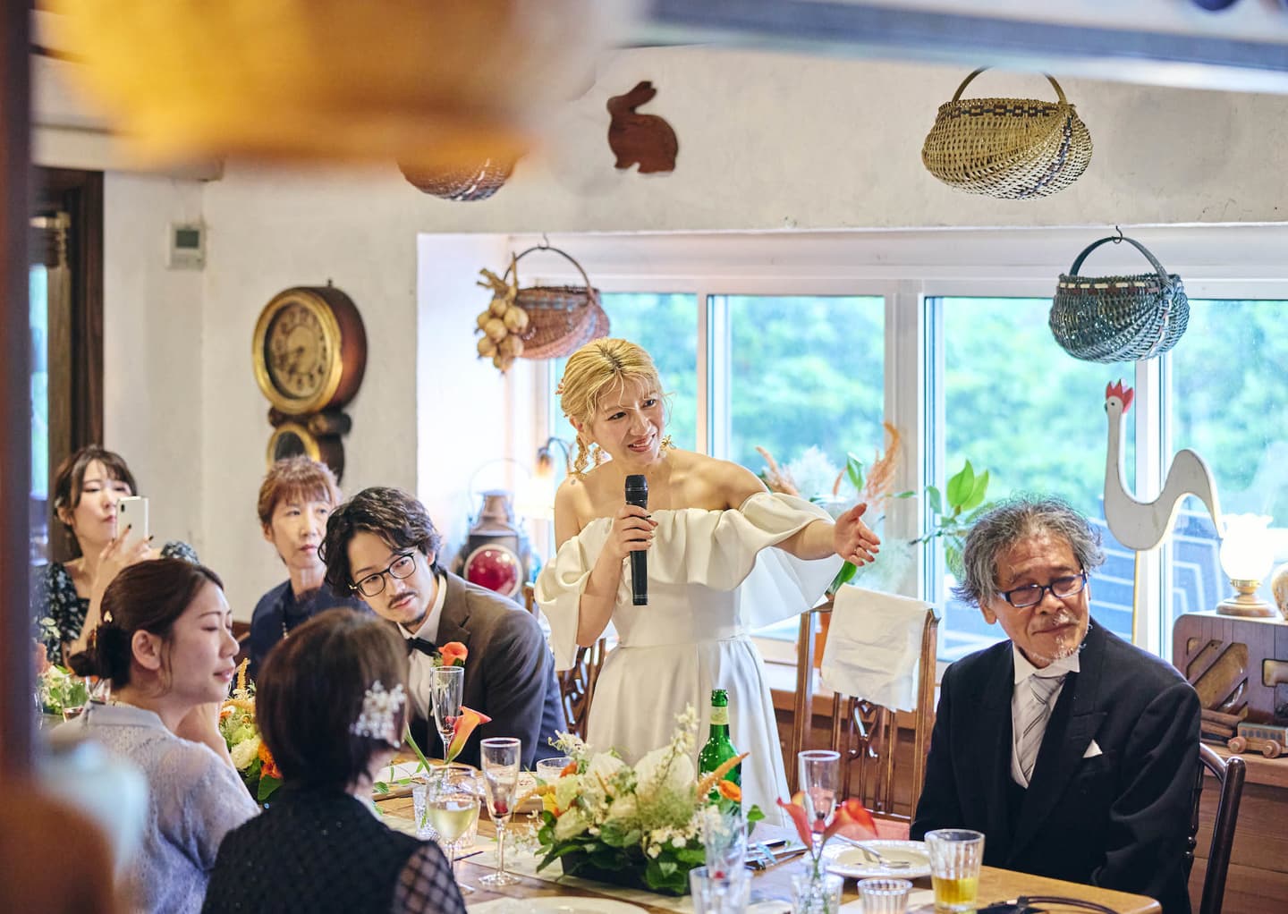 金沢から１時間の別荘で家族だけの結婚式