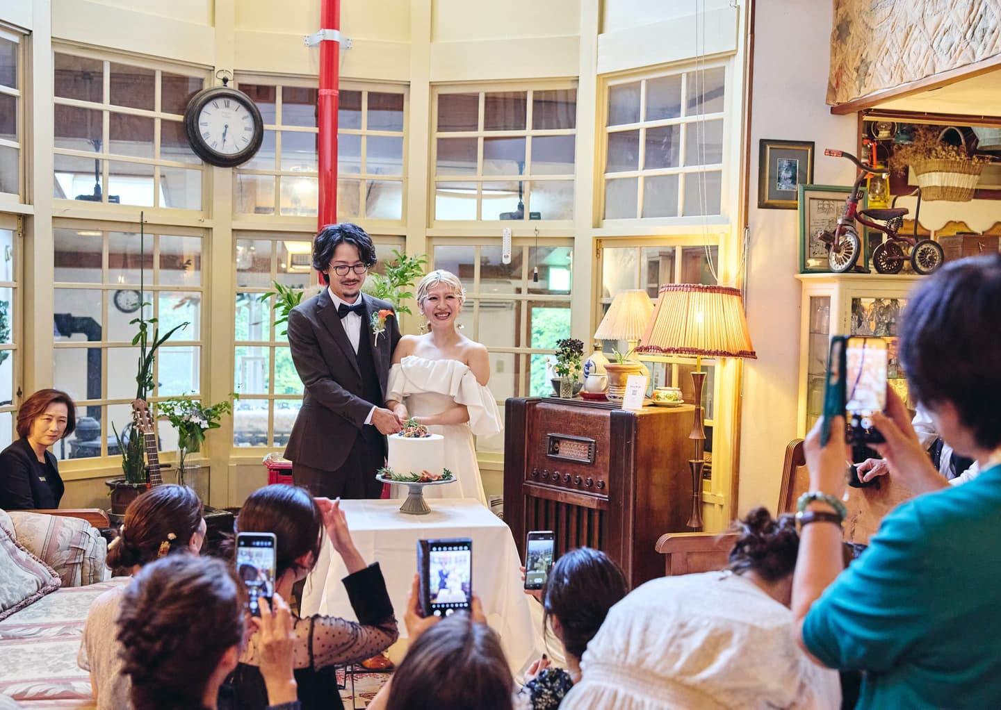 金沢から１時間の別荘で家族だけの結婚式