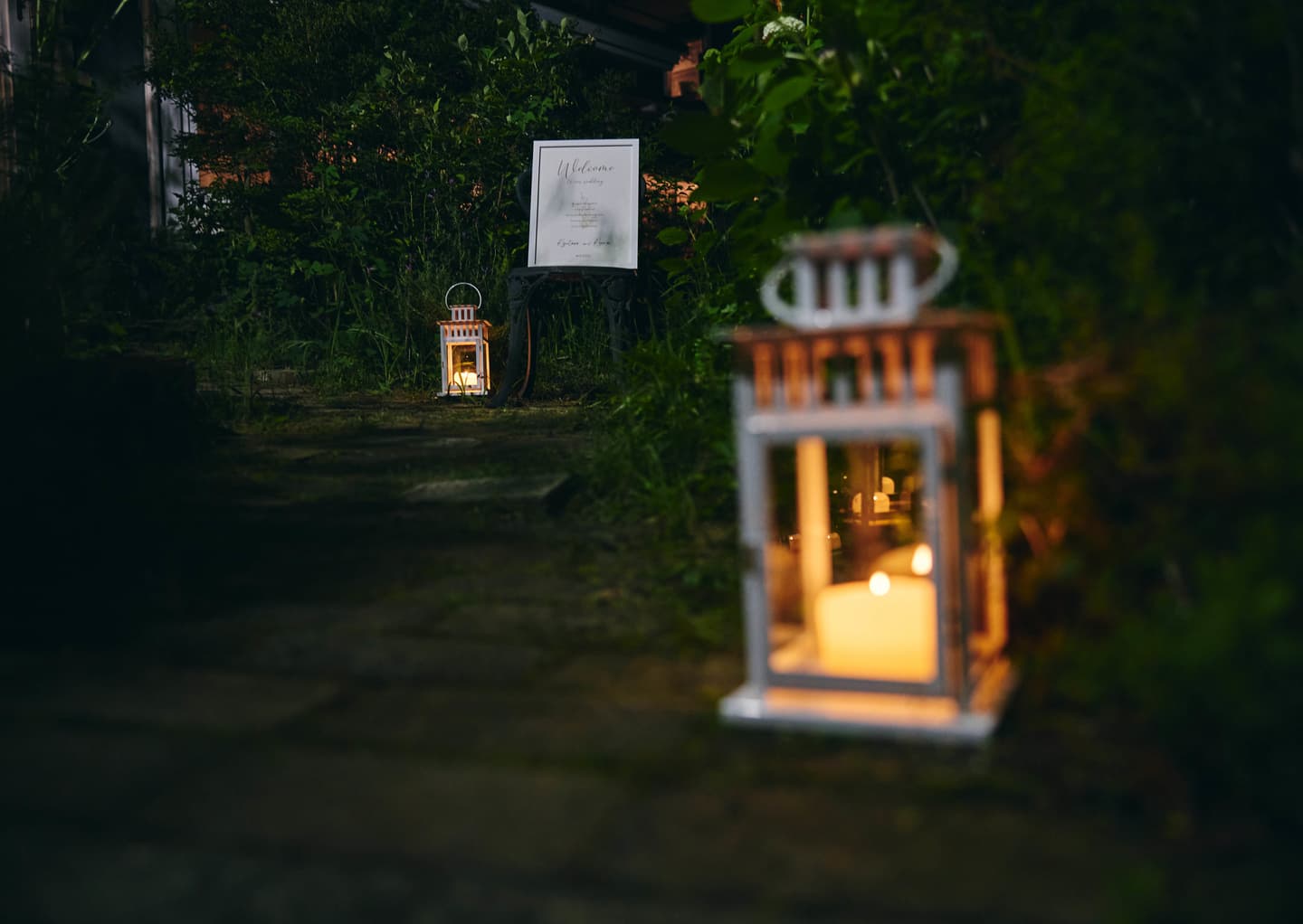 金沢から１時間の別荘で家族だけの結婚式