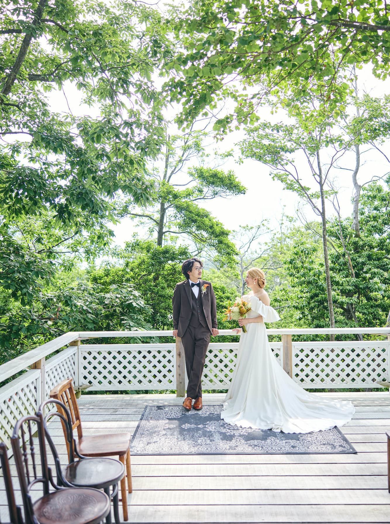 金沢から１時間の別荘で家族だけの結婚式