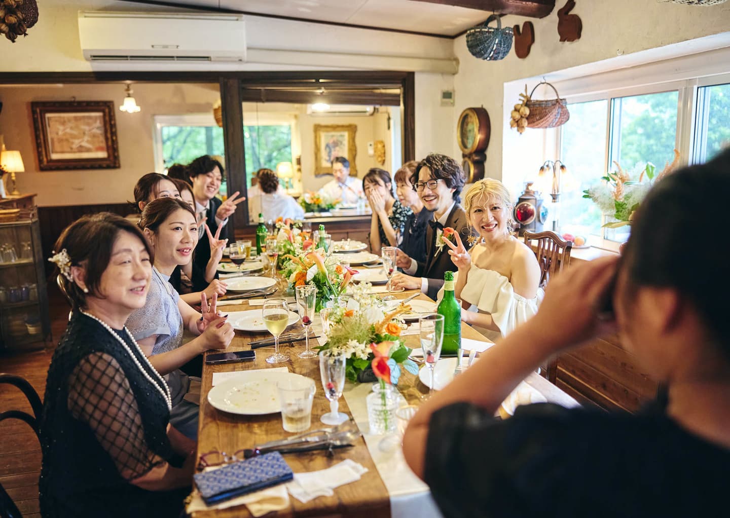 金沢から１時間の別荘で家族だけの結婚式