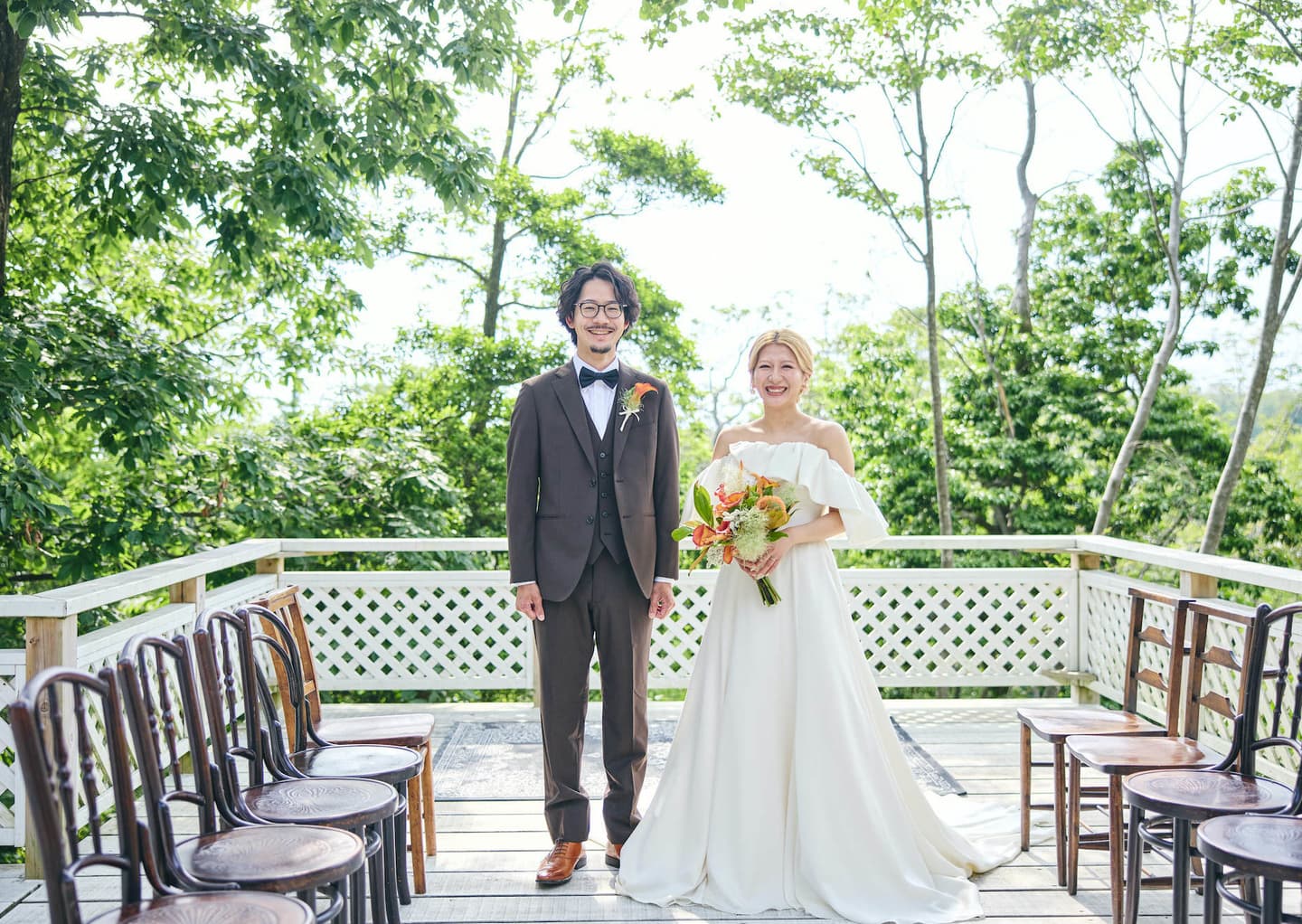 金沢から１時間の別荘で家族だけの結婚式