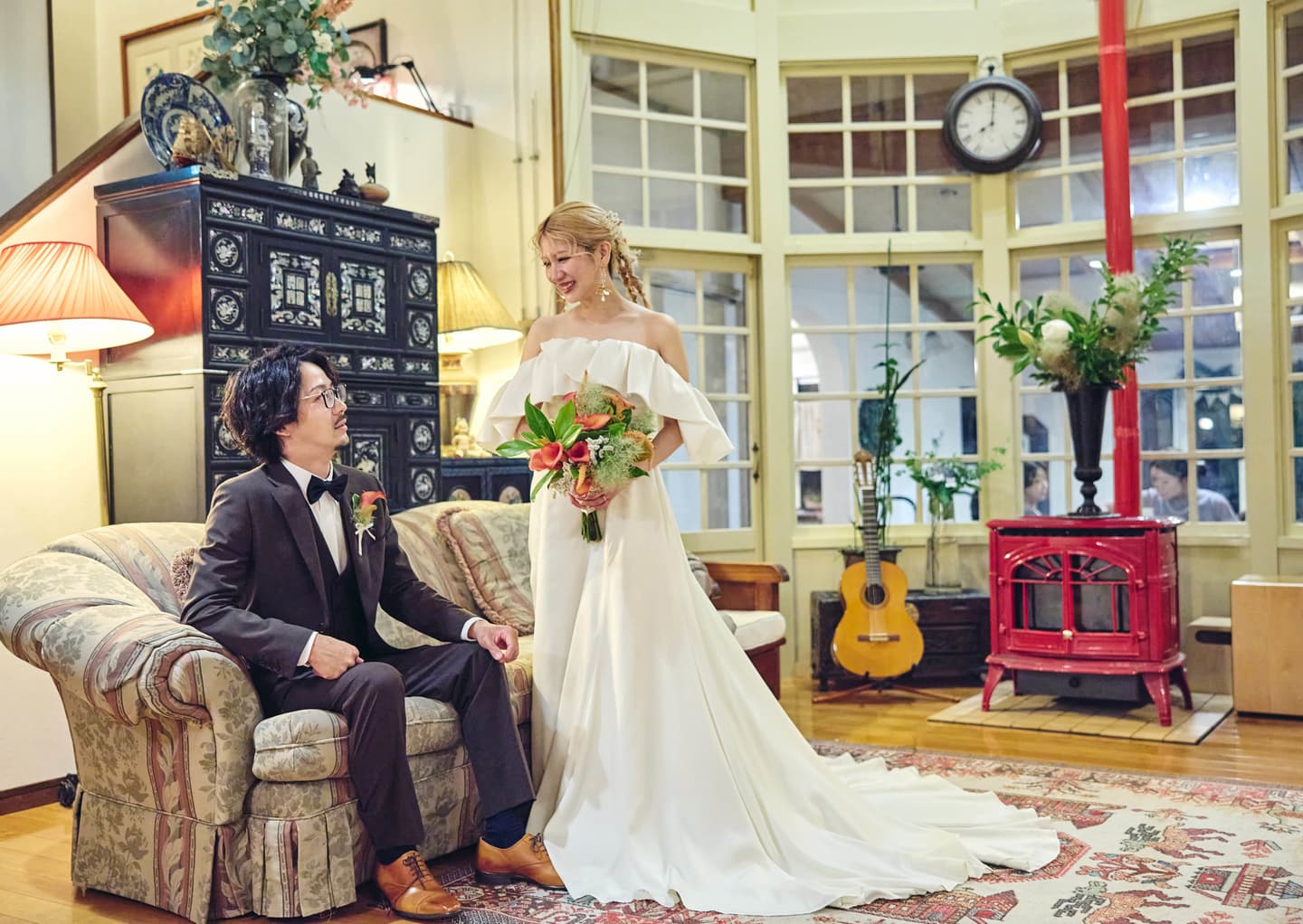 金沢から１時間の別荘で家族だけの結婚式