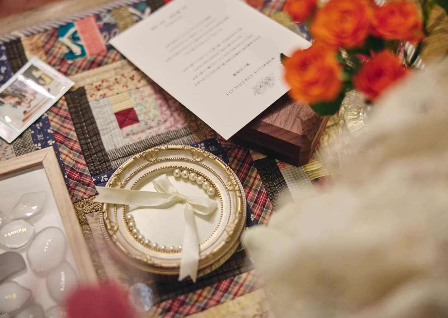 金沢から１時間の別荘で家族だけの結婚式